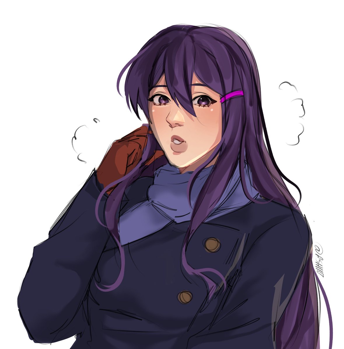 candybiterr's tweet image. Cuddle weather ? 

#ddlcwinter #DokiDokiLiteratureClub #ddlcyuri