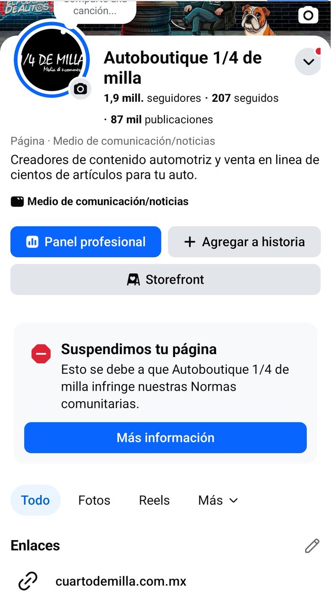 Autoboutique 1/4 de Milla tweet media