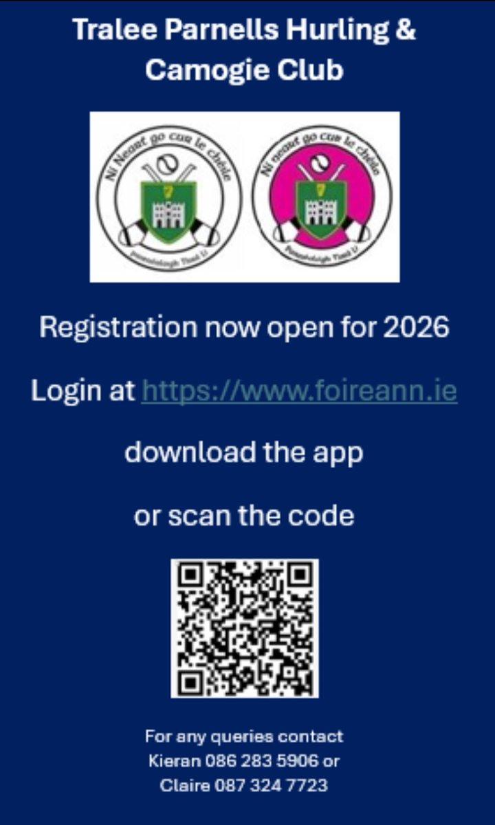 Tralee Parnells Hurling & Camogie Club tweet media