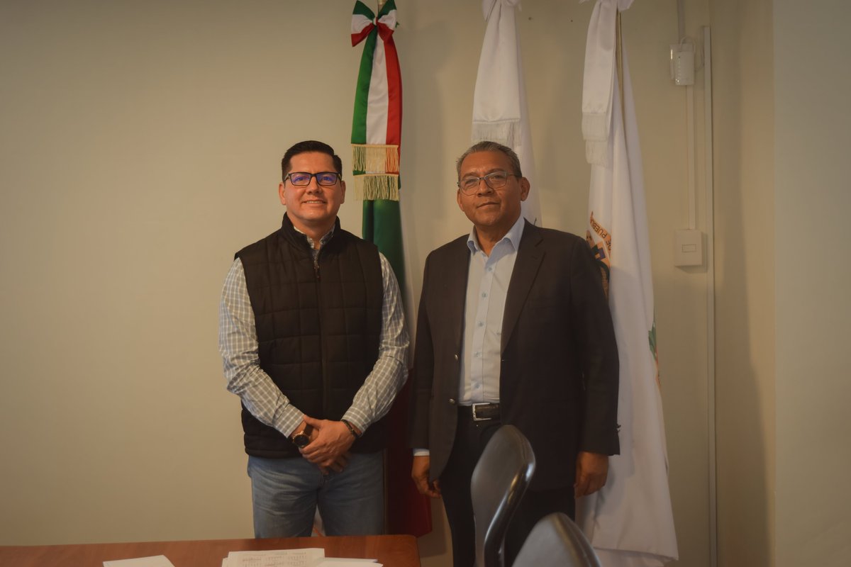 El Ing. Alberto Jiménez Merino <a href="/jimenezmerinomx/">A Jiménez Merino</a> , Presidente de El Colegio de Puebla, A.C., sostuvo una productiva reunión de trabajo con Alain Andrade, Coordinador General de la Secretaría de Ciencia, Humanidades, Tecnología e Innovación Puebla. <a href="/Secihti_Mx/">Secretaría de Ciencia</a> 

El objetivo