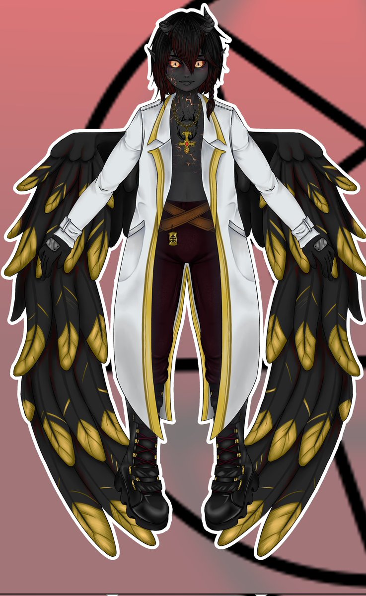 Otaldoazazel's tweet photo. @Misa_mitsuki_ Numa floresta sombria num dia trevoso, vc vê uma figura negra indo em sua direção. Ao se aproximar... Ela tropeça, se recompõe e depois te entrega um buquê de flores pretas (amassadas por conta da queda).

Depois saímos pra tomar sorvete e fazer coisas maldosas de gente má mwahah https://t.co/2sjFPxpZKh