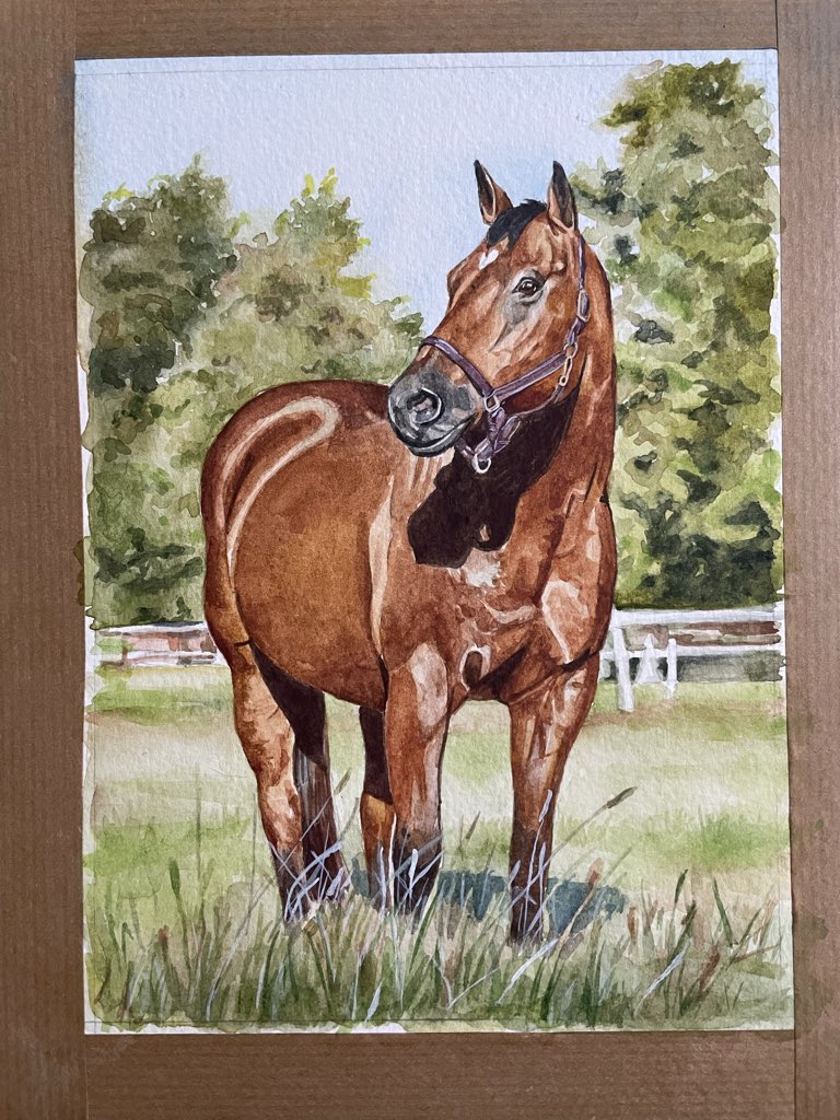 اگه یه وقتی یه نقاشی خواستید، من اینجا هستم.
ممنون میشم #ریتوئیت کنید.
#shleywatercolor