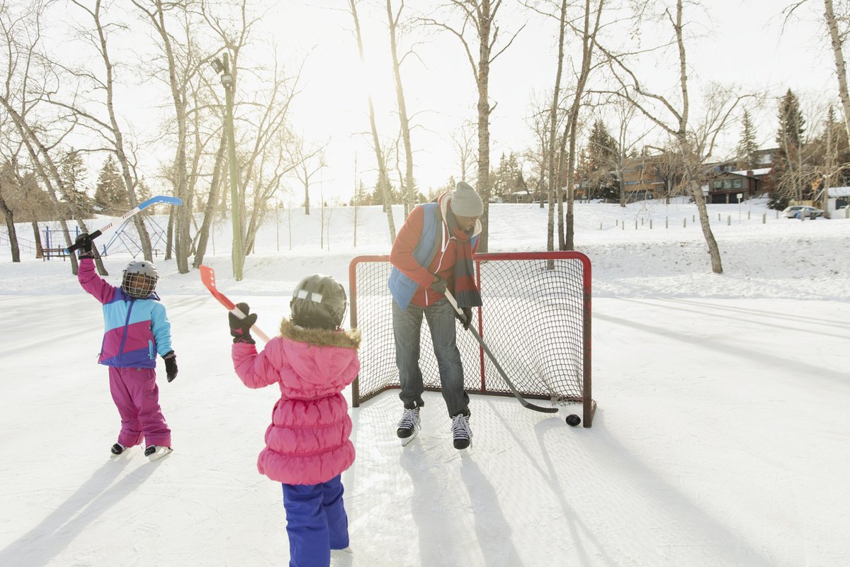 It's always more fun when you're active together! Plan some fun outdoor activities with the whole family this winter! 🌲