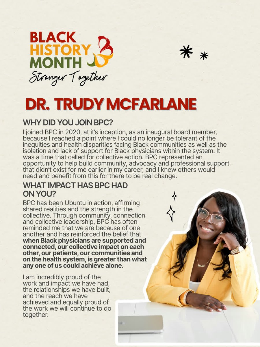 Black Physicians of Canada tweet media