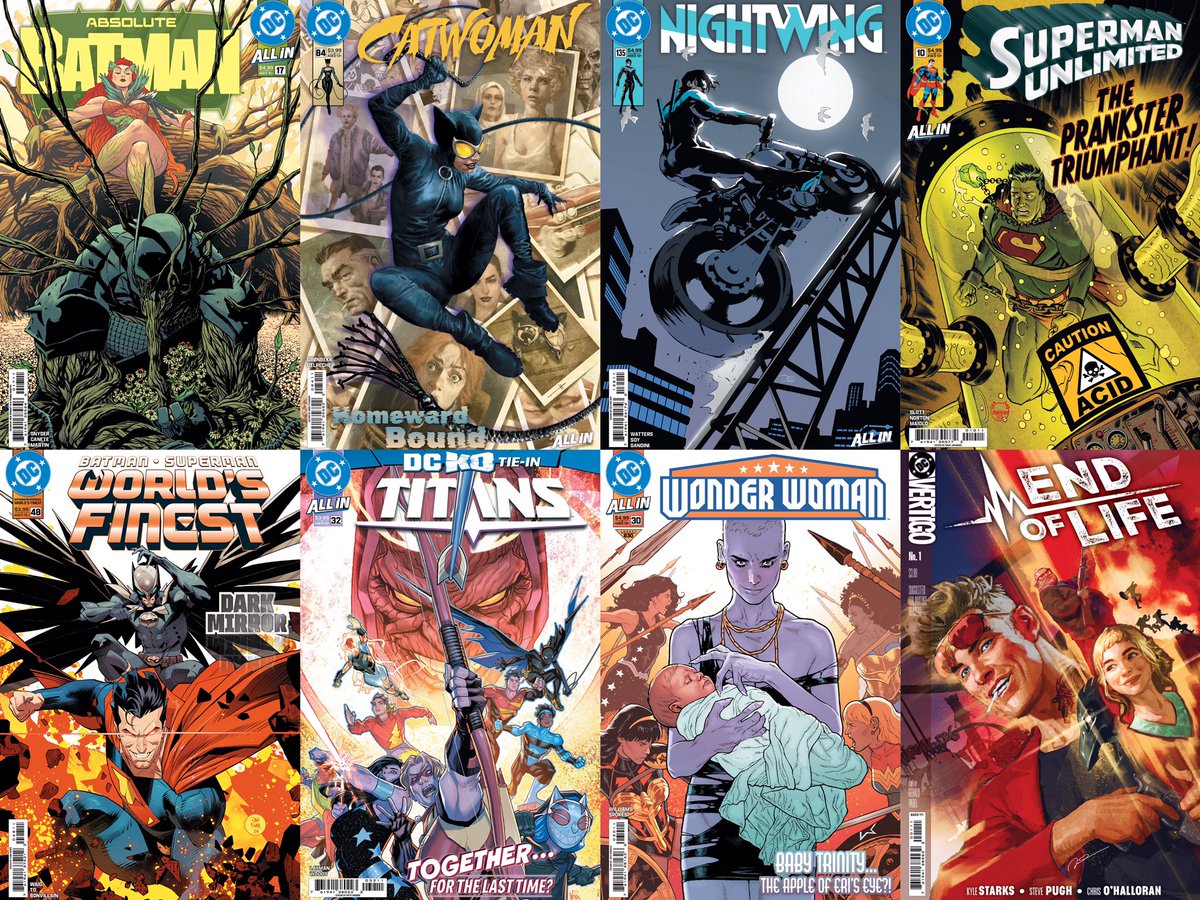 DC Comics have Comic Books Available on Feb. 18, 2026

Absolute Batman #17
Batman/Superman: World’s Finest #48
Catwoman #84
Nightwing #135
Superman: Unlimited #10
Titans #32 (DC K.O.)
Wonder Woman #30

DC Vertigo:
End of Life #1 (First Issue)

Via: <a href="/cmxnow/">ComixNOW!</a>