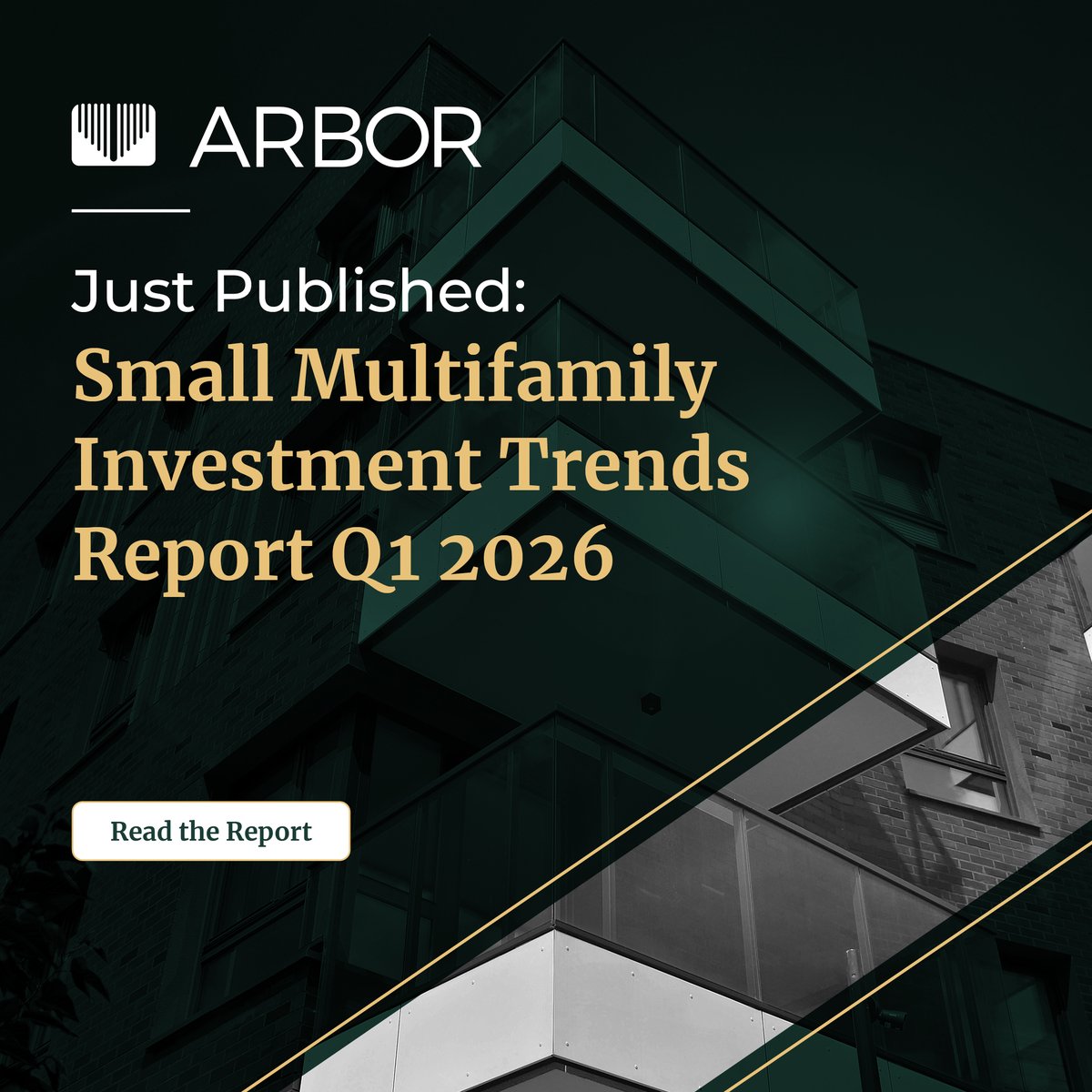 arbor1's tweet photo. Just Published: Arbor Realty Trust’s Small Multifamily Investment Trends Report Q1 2026, developed in partnership with @Chandanomics. Read the full report: https://t.co/yH4h2ixbTd
#ArborResearch #SmallMultifamily #RealEstateInvesting #CRE https://t.co/ibtGMfDRYc