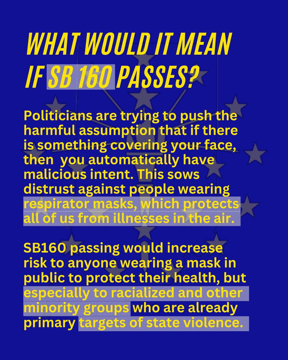 Indy Mask Bloc tweet media