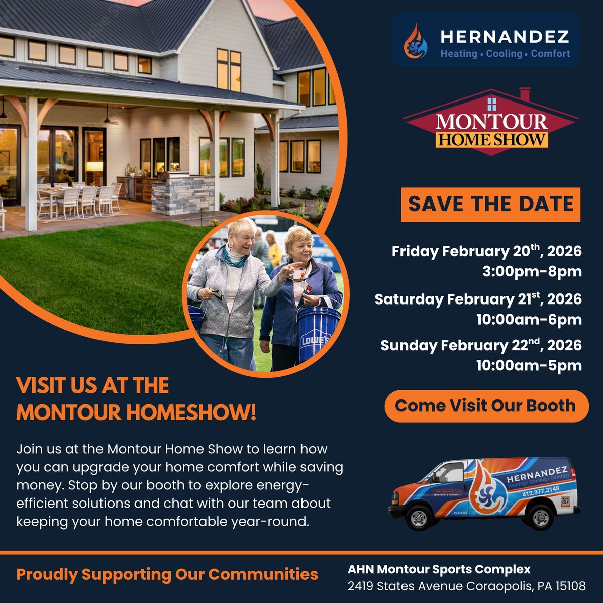 hvachernandez's tweet photo. Visit us at The Montour Home Show
#hvachernandez #hernandezhvac #hernandezheatingandcooling #airconditioners #repairs #maintenance #replacements #actuneup #accleanandcheck #installations #heatingsystems #furnacetuneup #boilers #heatpumps #ductlesshvac #montourhomeshow2026 #hvac https://t.co/ET5vIkQwUi