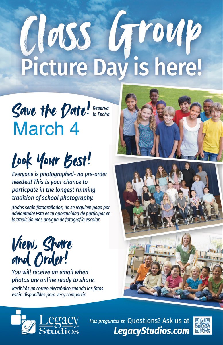 Announcing class picture day!