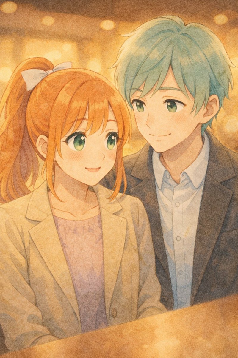 2/5】【🤍 忘れられない夜のはじまり】 ちさ 「……なんだか、胸が