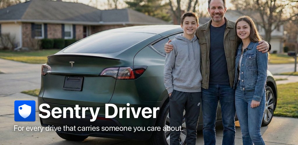 sentry_pro's tweet photo. Sentry Driver is now live on iOS 🚀

Know who's driving your Tesla and how. Real-time speeding alerts, curfew monitoring, automatic owner detection via Bluetooth. No hardware needed.

Built on Tesla's official Fleet API.

Download now 👇 https://t.co/j2bMassAA1