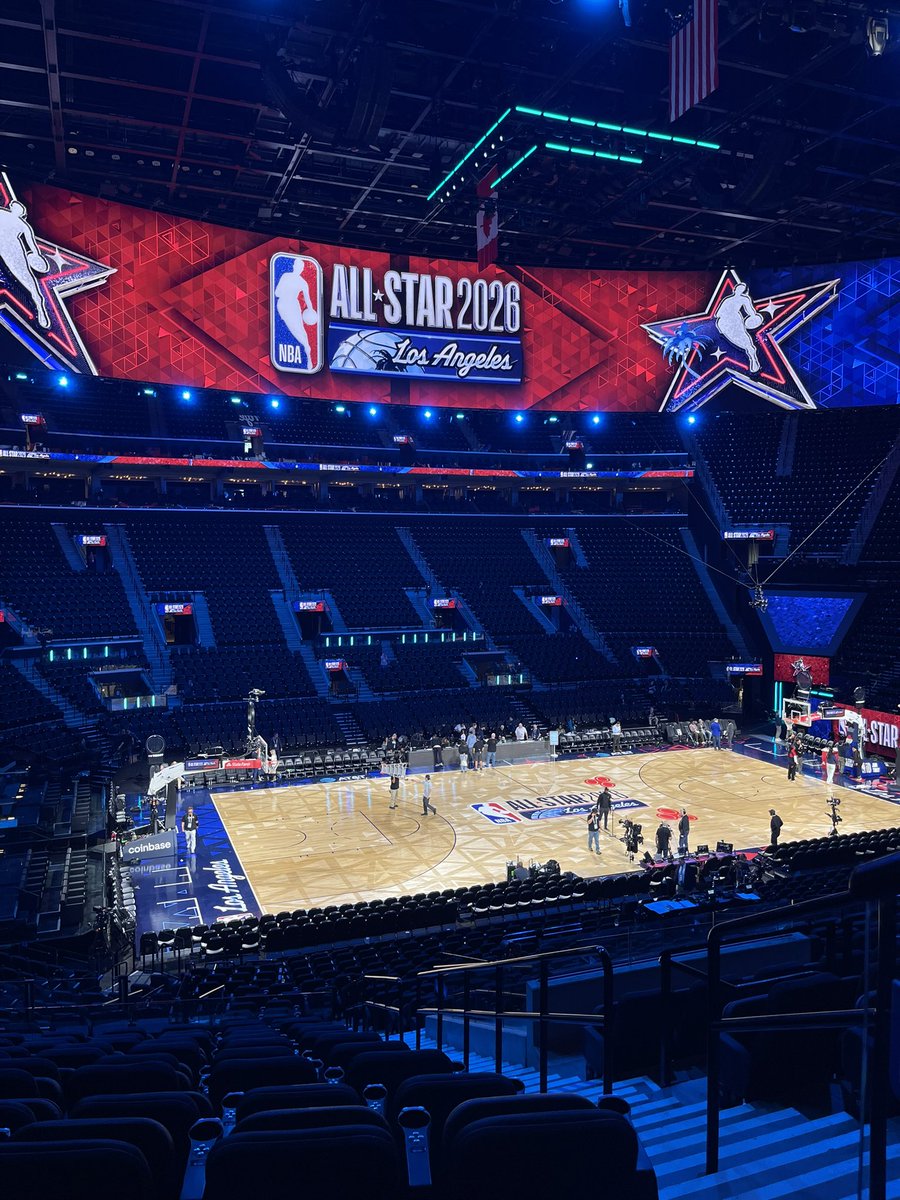 TomerAzarly's tweet image. Welcome to NBA All-Star Weekend at Intuit Dome ⭐️
