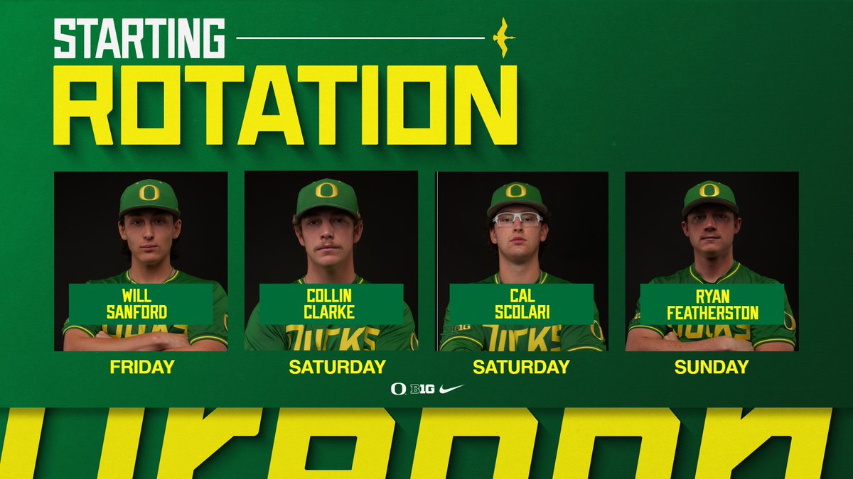 Oregon Duck Baseball tweet media