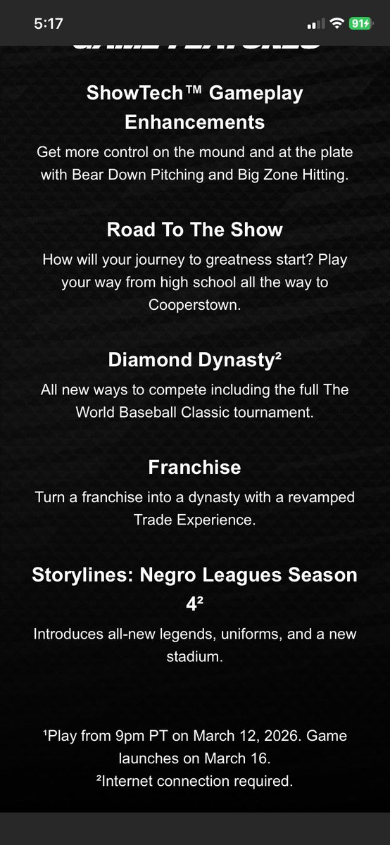 DloMatt's tweet photo. @Nutzypoo_ttv @PackJ96925 It’ll be tied into DD most likely. This was on the official MLB The Show page. https://t.co/ArpBde1QUZ
