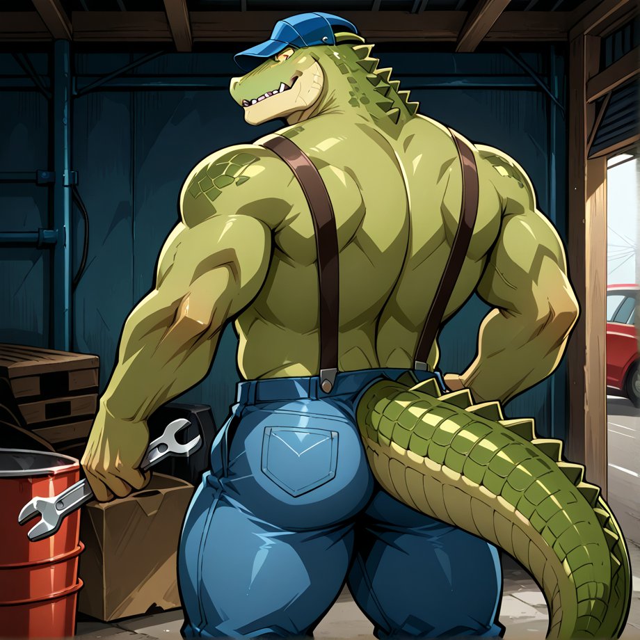 HunkyGator's tweet photo. Ah you arrived what are you staring at? https://t.co/7oFD2WFfed