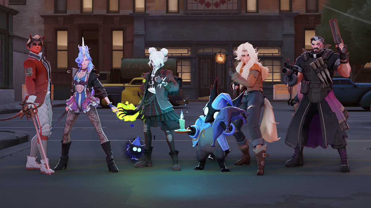 IntelDeadlock's tweet image. All 6 new Deadlock heroes, side by side!