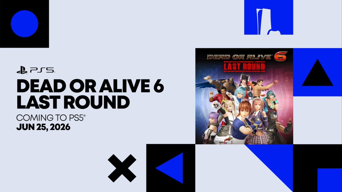 Dead or Alive 6 Last Round announced for PS5 on June 25

new costumes, new characters coming through future updates

Free to play version will be available