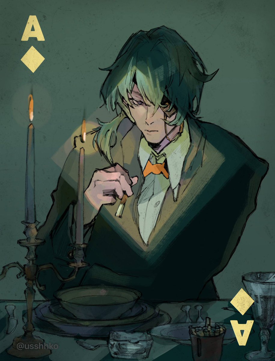 usshhko's tweet photo. #anaxagoras #anaxa #fanart #HonkaiStarRail 
🃏 https://t.co/x5HHoeMNZr