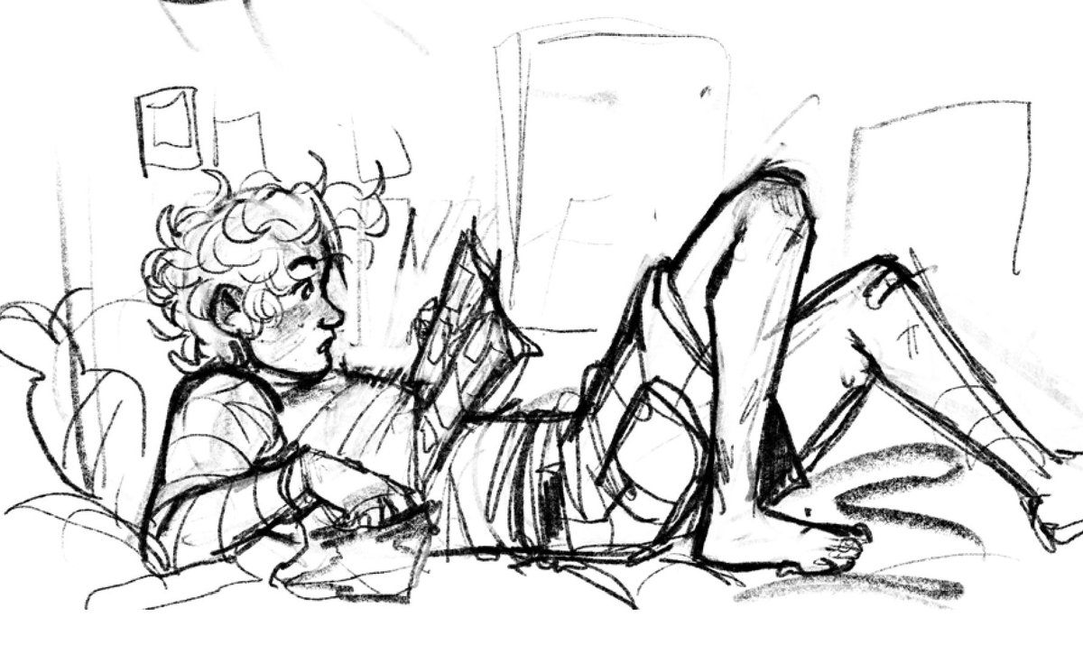 doodle of my oc dani