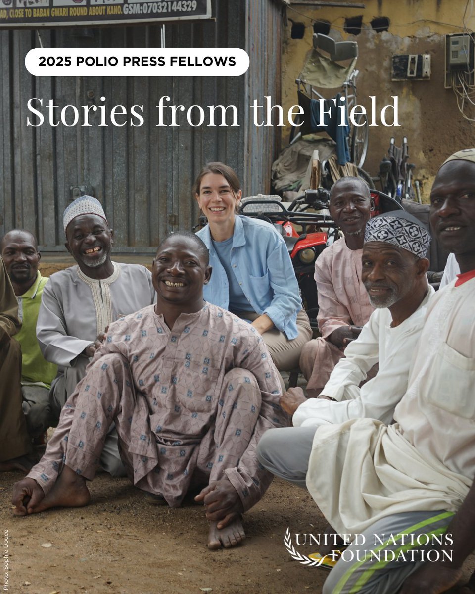 unfoundation's tweet photo. As part of our 2025 Polio Press Fellowship Program, 14 journalists reported from countries affected by the disease. 

Read the stories inspired by their experiences, published in outlets all over the world: https://t.co/71ud3ZjHNl https://t.co/JLXzvp0Bqq