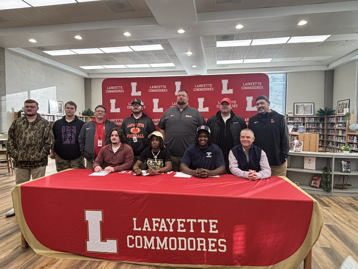 Lafayette Commodore Football tweet media