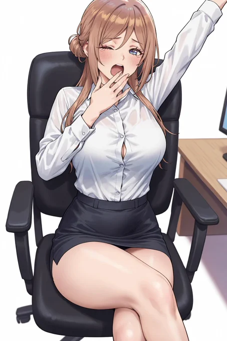 OL莉波(休憩中)