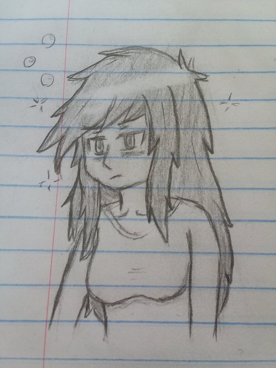 6 years ago on this day, I drew a sketch of a sleepy girl. I can't believe it's been that long and the impact it would have on my life. So I redrew that very sketch to show how far Ames has come since then.

I'm truly thankful for all her fans and hope you'll keep supporting her~