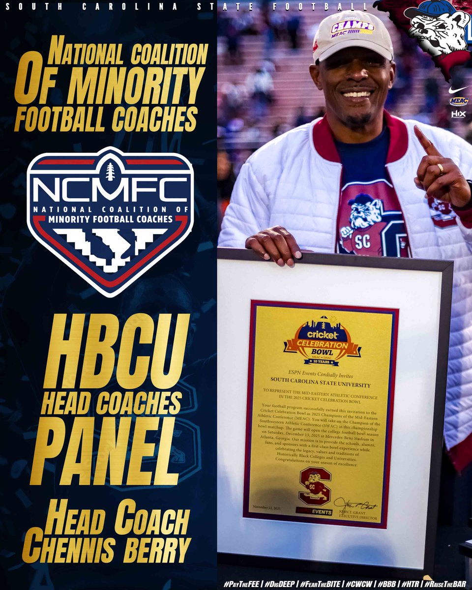 South Carolina State Football tweet media