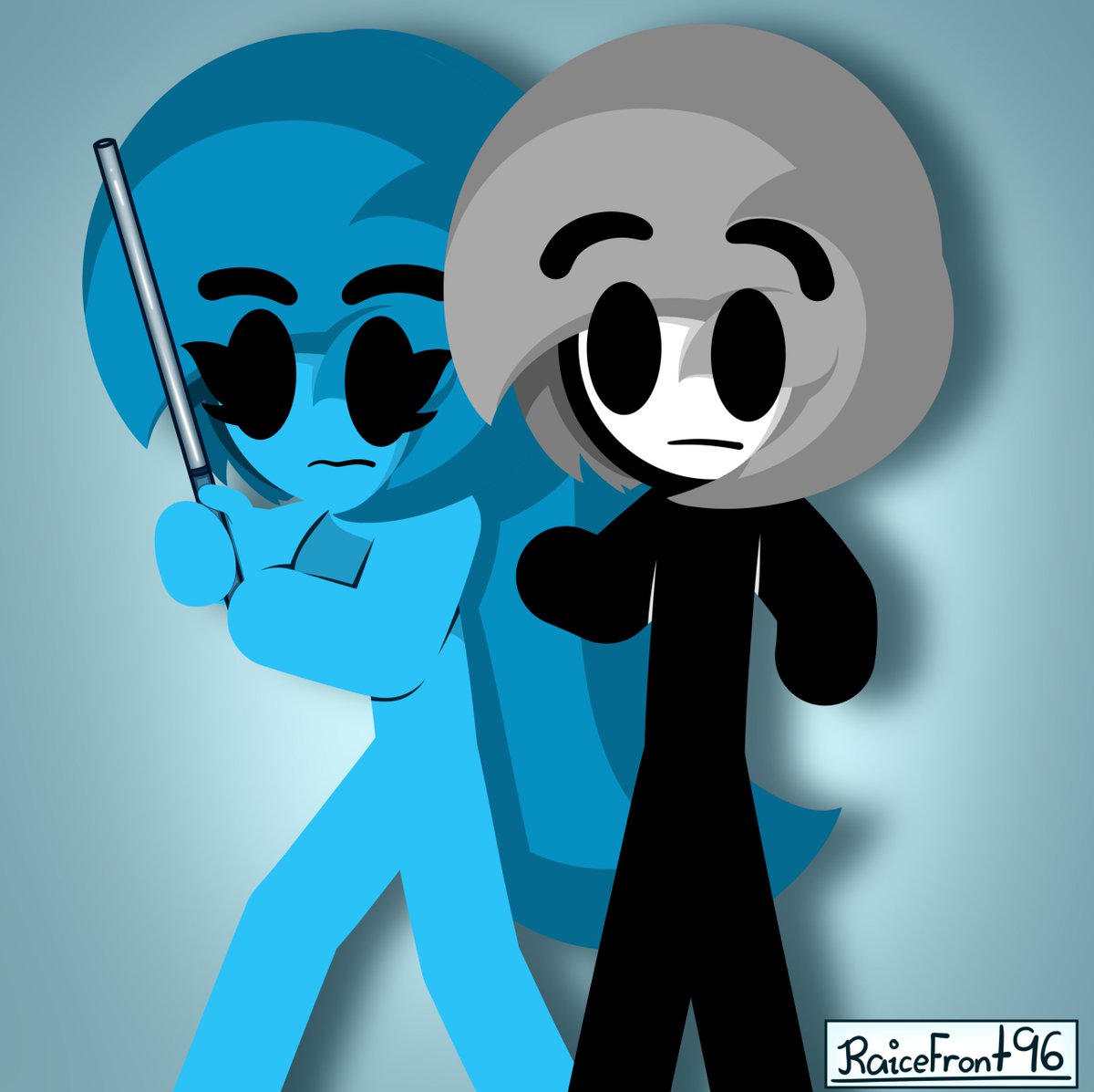 RaiceFront96's tweet photo. Ashley Volta protects Henry Henriksson
#ashleyvolta #henryhenriksson #originalcharacter #oc #femalecharacter #malecharacter #stickman #stickwoman #stickfigure #stickmanoc #painttoolsai2 #digitalart #ashleypole #weapon https://t.co/no9J449SKq