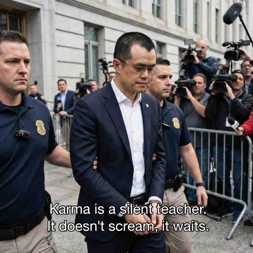 DxHxbt's tweet photo. When the "genius" finally meets the handcuffs SBF's walk of shame edition.
Karma doesn't tweet, it just cuffs. π
#FTXFallout #CryptoKarma https://t.co/YQ1PtynNKV