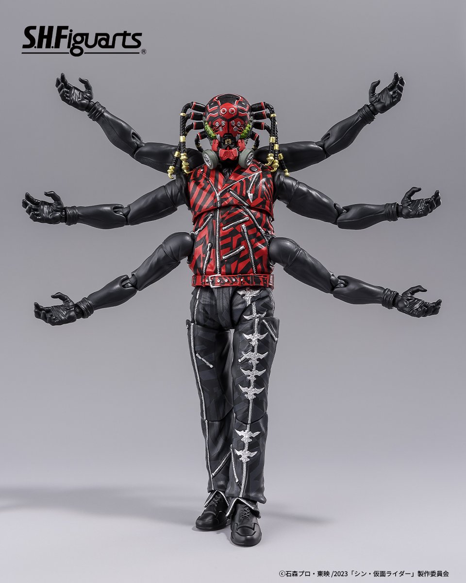 シン・仮面ライダー』より 「S.H.Figuarts クモオーグ（シン・仮面