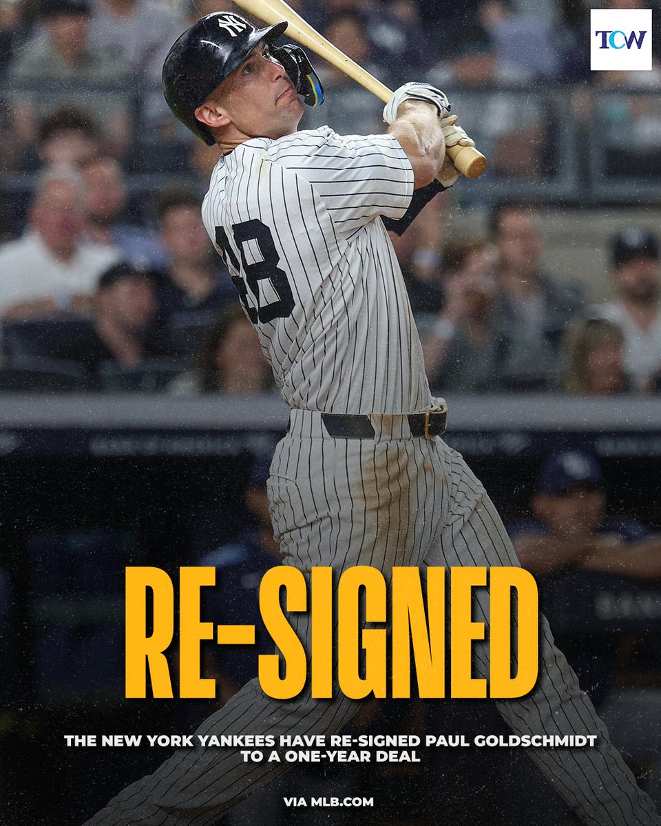 thecoldwire's tweet photo. Paul Goldschmidt is returning to New York! https://t.co/c0pofyPm7e