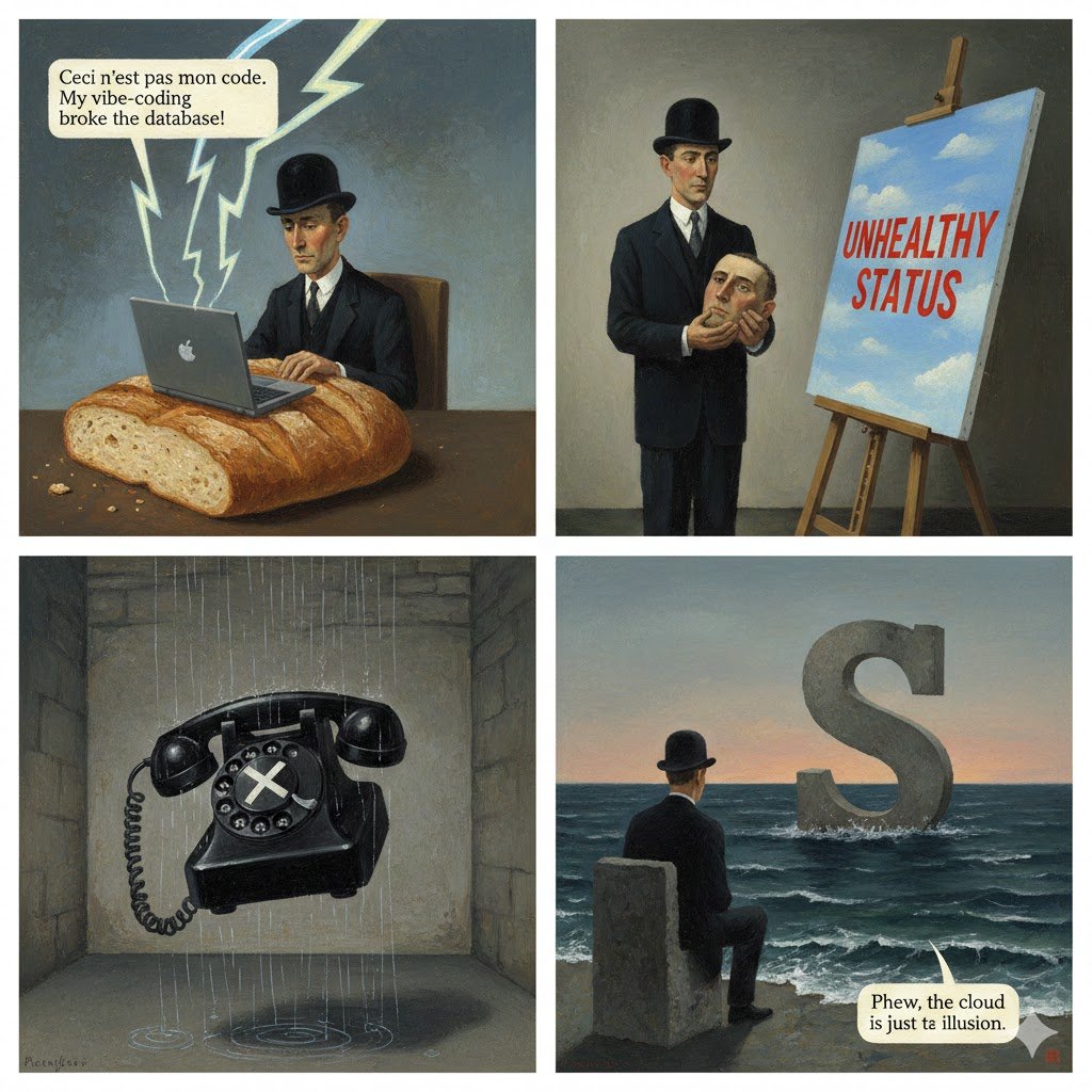 gonna vibe sleep after all this "supabase being down" business