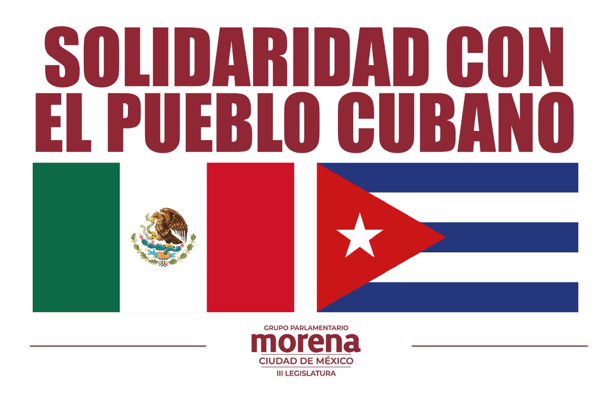 ¿DIPUTADOS QUE APOYAN A CUBA PERO NO A MÉXICO? 🤨🇲🇽🇨🇺

Mientras cientos, quizá miles, de mexicanos perdieron casas, vidas y pertenencias por desastres como Otis, Poza Rica, John o Valle de Chalco, sin ver donaciones públicas efectivas… resulta que algunos diputados de MORENA