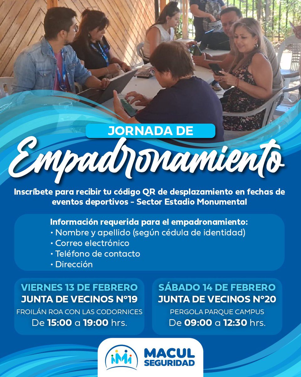 Municipalidad Macul tweet media