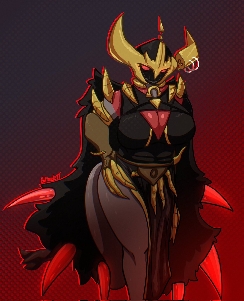 Woah intimidating lady...

Comm for <a href="/DoodleWhy/">WhyNotJustDoodle?</a>