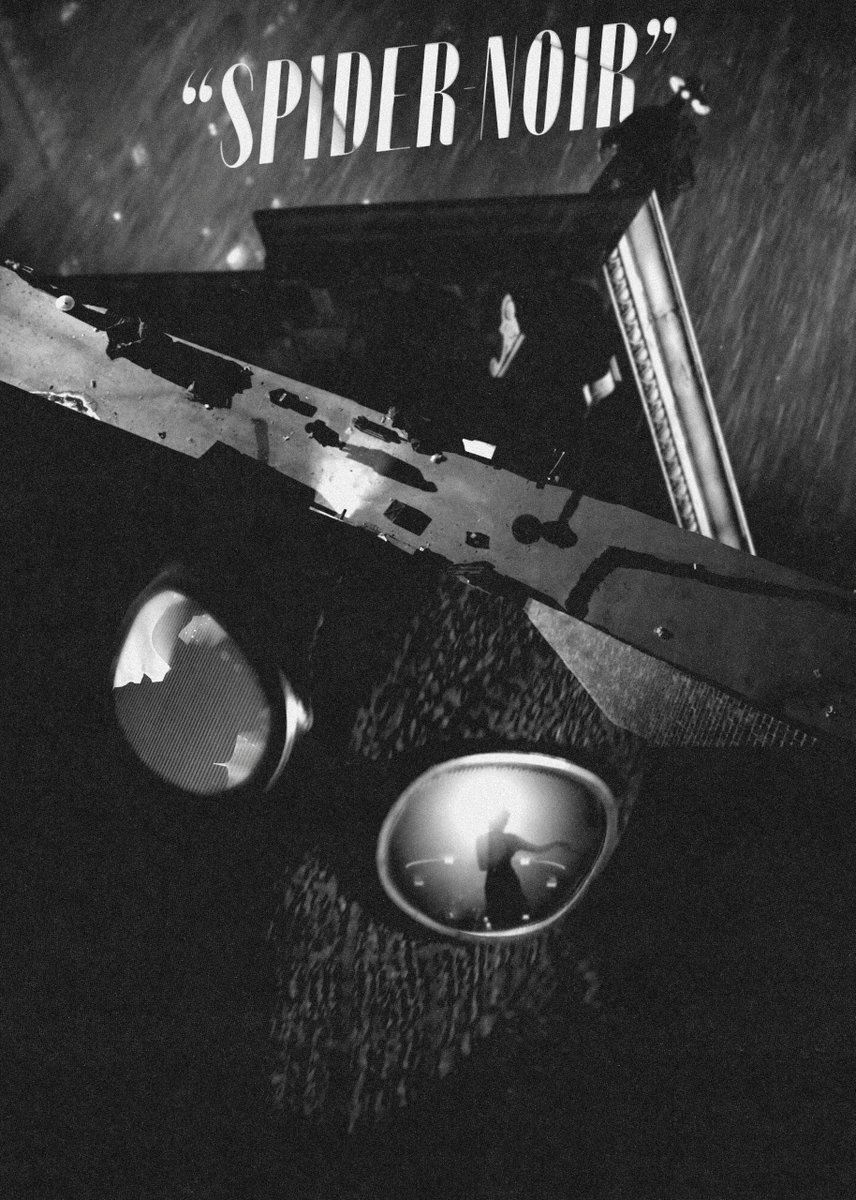 Poster que eu fiz de Spider-Noir

#SpiderNoir