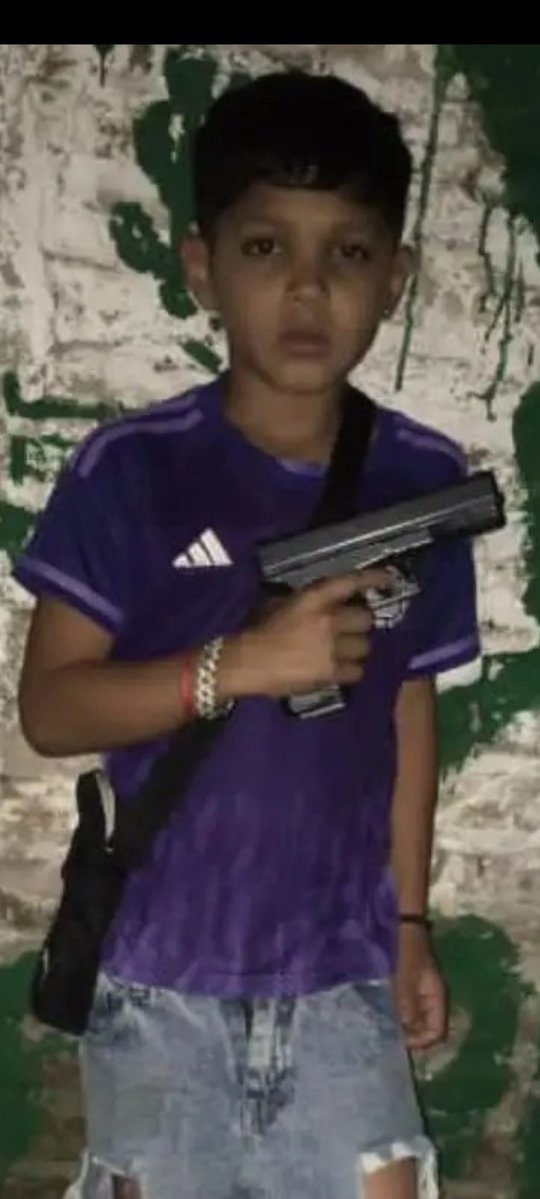 Estos no son niños inocentes estos son niños que te vuelan la cabeza para quitarte un celular o la moto.