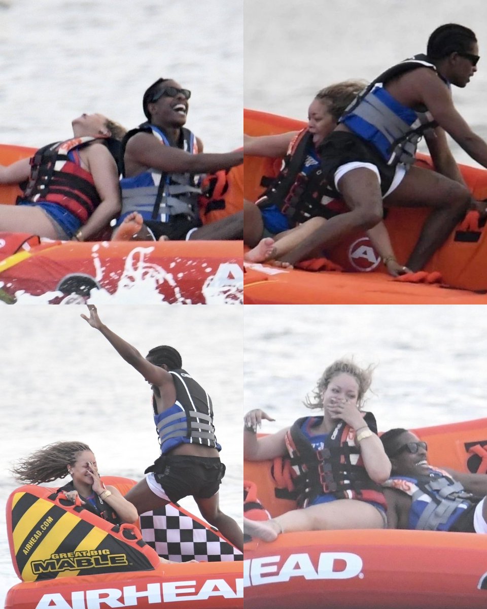 ASAP Rocky &amp; Rihanna en Barbados (2024)