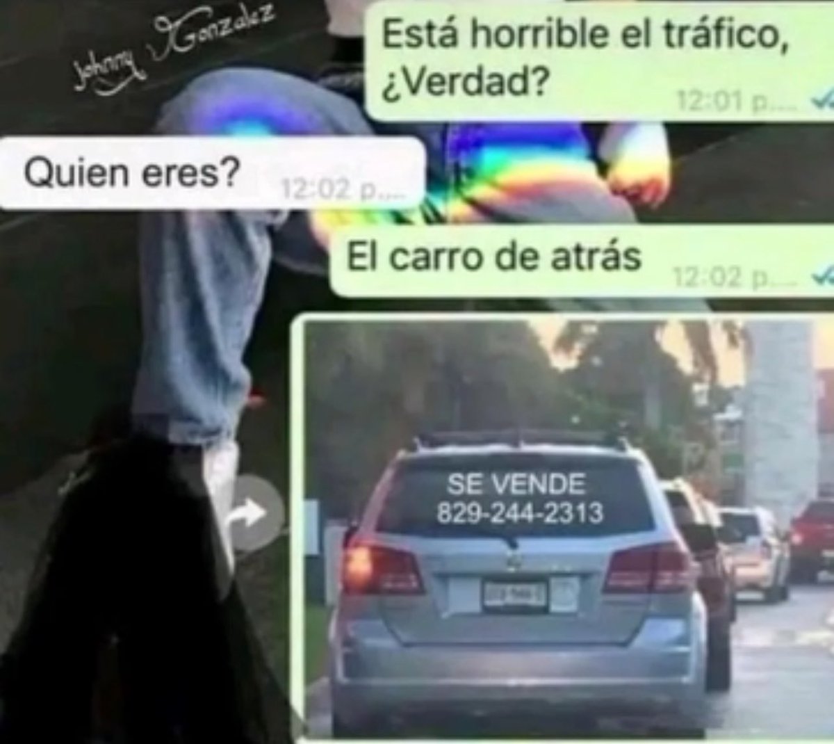 Yo haciendo amigos: