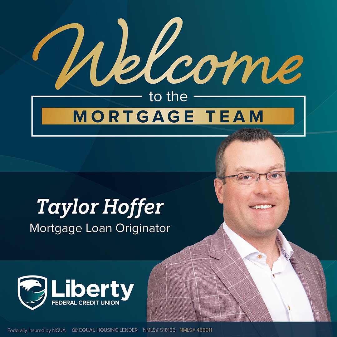 Liberty FCU is excited to announce the newest addition to our Owensboro, Kentucky mortgage team, Taylor Hoffer! Reach out to Taylor to discuss your mortgage needs at thoffer@libertyfcu.org, (270) 344-5381, or apply for a loan now at bit.ly/4ae0Kfk