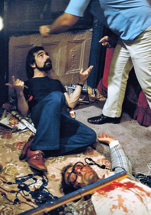 projectionistw's tweet photo. Martin Scorsese on the set of 'Taxi Driver'. https://t.co/qQyOA3CS0f