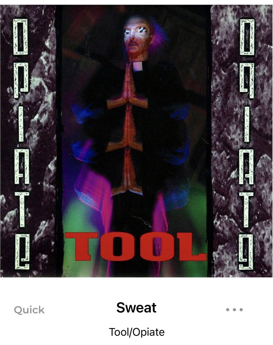 Jirota's tweet image. おはようございます☀☁️
霧が出てるのか遠くが少し霞んでる福岡県南部の朝です

今朝もトゥールでスタート
このEPは後追いでCD購入したけど
当時聴きまくったな

#Tool