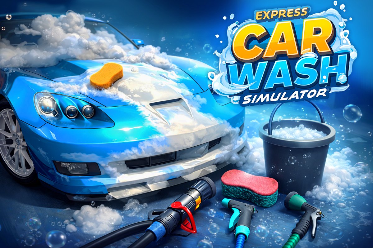 Express Car Wash Simulator tweet media