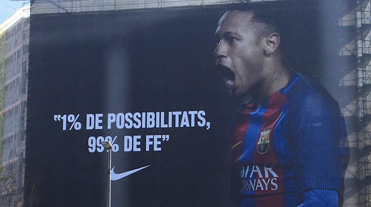 TUDO PASSA

1% DE POSIBILITATS
99 DE FE

nos vemos en el Camp Nou.