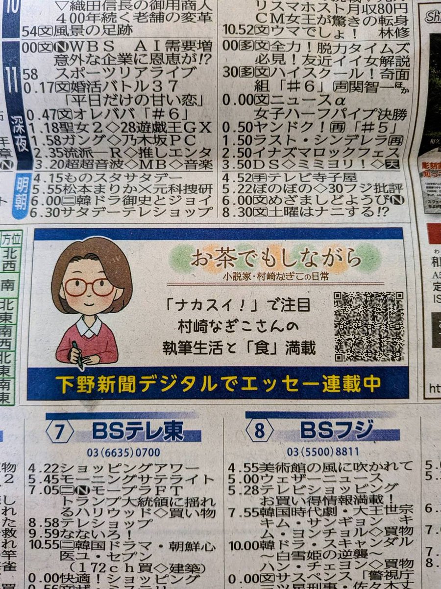 今朝の下野新聞に掲載していただきましてありがとうございます。

友人に言われて初めて気づいたという。