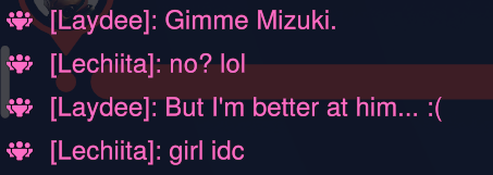 who asked? also we had a 4-4 dps and they kept dying on cat the entire time so.... IN QP