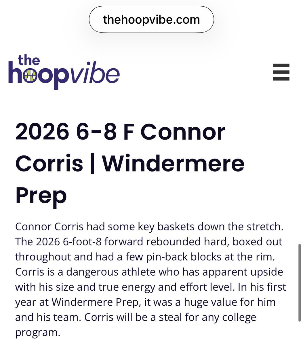 Connor Corris tweet media