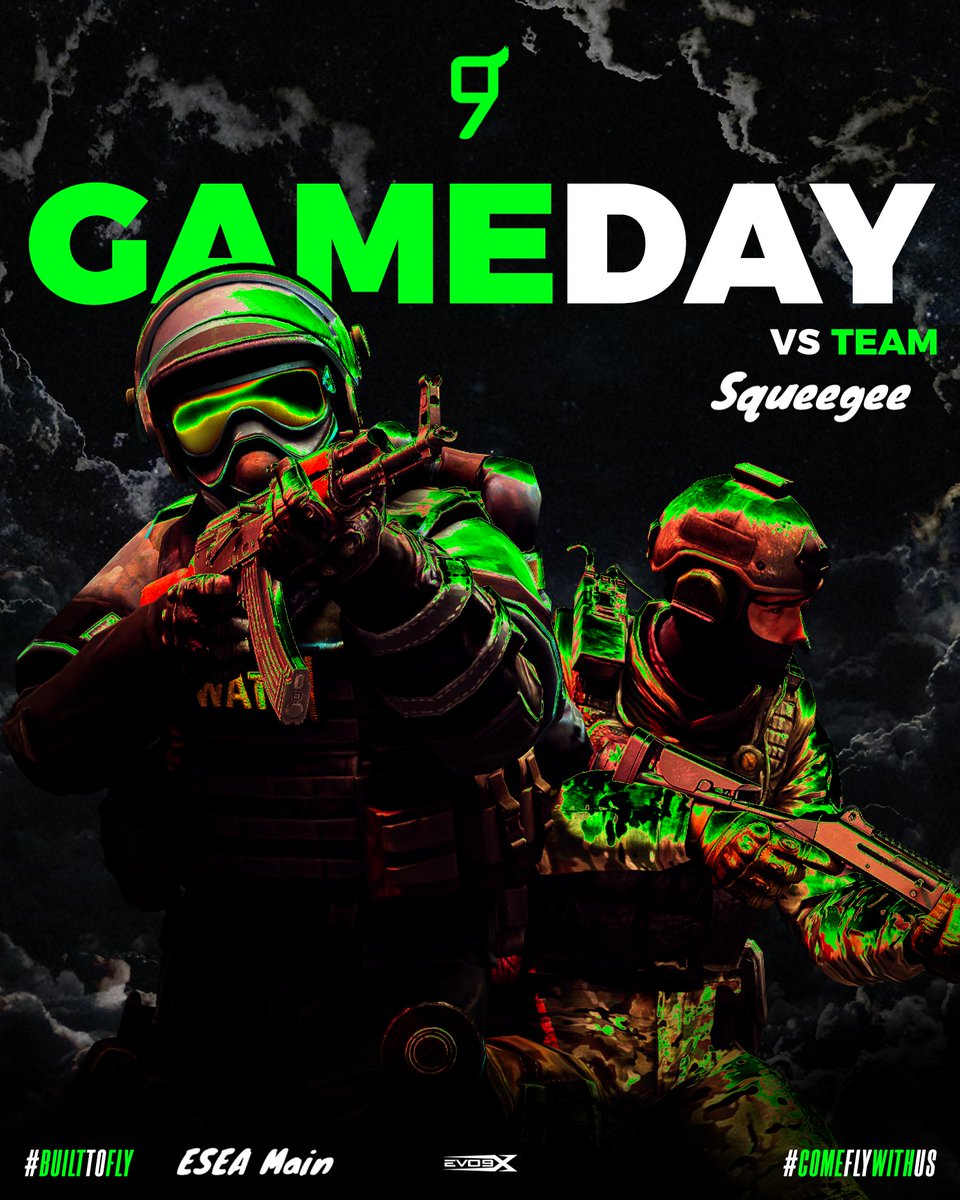 9F CS2

It's time to bounce back, come show love to the boys

twitch.tv/NineFlyeSports

<a href="/ESEA/">ESEA League</a> Main
Vs: Squeegee
9:30 pm est

<a href="/ItssBanss/">zBanss</a> 
<a href="/Meechu57/">Brad Weiand</a> 
<a href="/JTrops_/">Justin</a> 
<a href="/ronincs2/">ronin</a> 
<a href="/dashxTTV/">dash</a> 

🧠 <a href="/rakecsgo/">Rake</a>