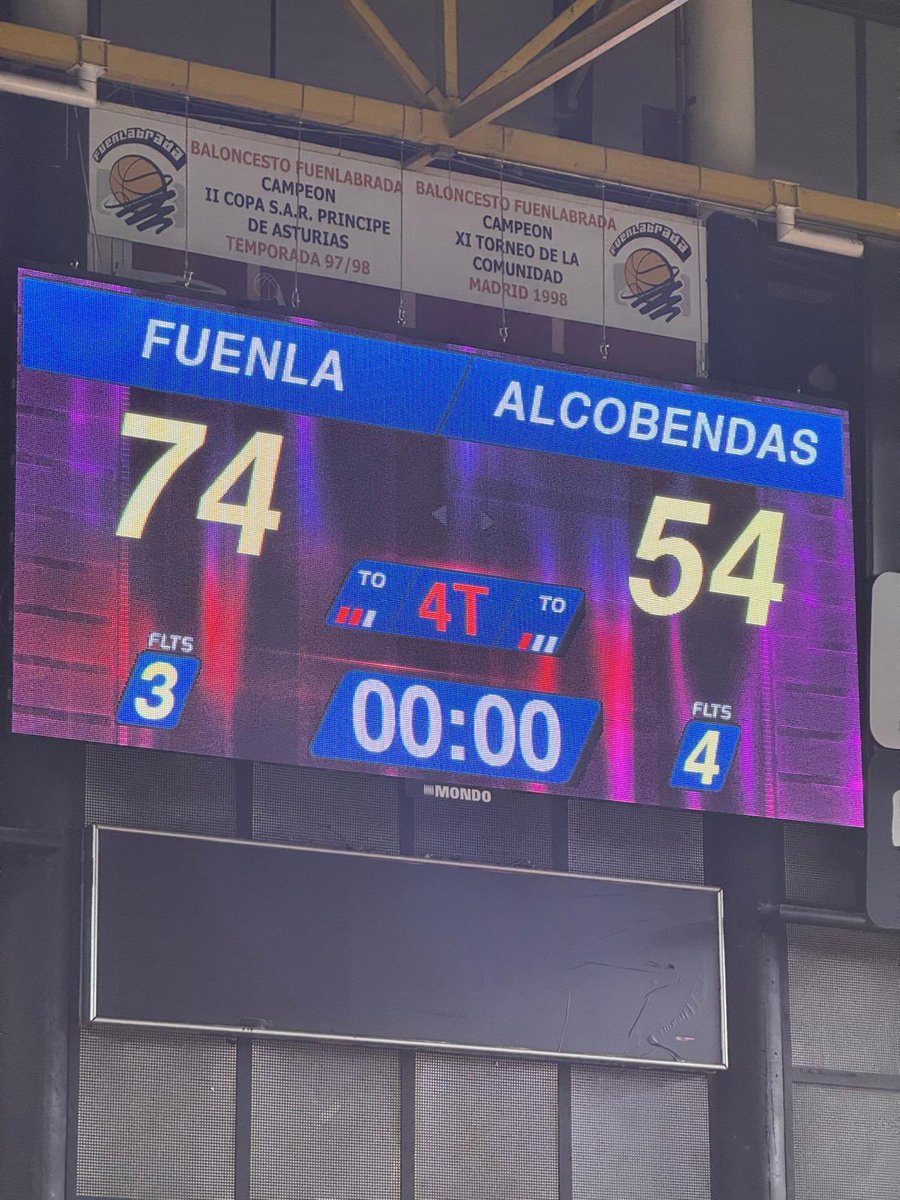 ✌🏻 ¡Victoria de nuestro ProBasketLab Fuenlabrada!

#FuenlADN